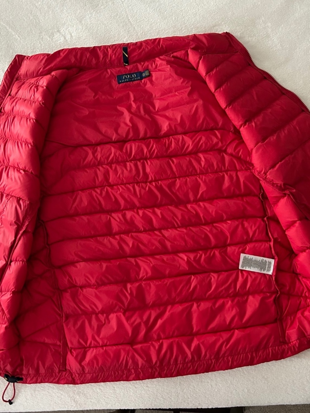 Polo Ralph Lauren "Terra" Insulated Puffer Vest in Red EUC size XXL - Picture 3 of 16